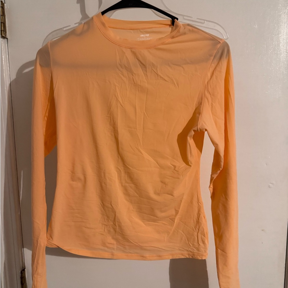 SKIMS Apricot Long Sleeve Women's Top